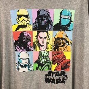 Star Wars Disney Neon Men's XXL 3XL Rey Rise Skywalker T-shirt